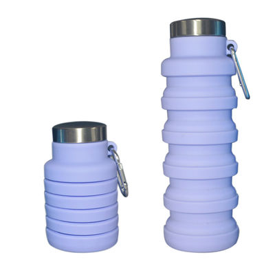 खरीदें High Quality Eco-friendly Sports 335ml Silicone Collapsible Water Bottle online manufacture