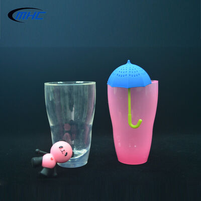 Shatterproof Silicone High Transparent Cup Food-Grade Color Liquid Frozen Wine Glass Beverage Wine Glass Water-Cooled Cup